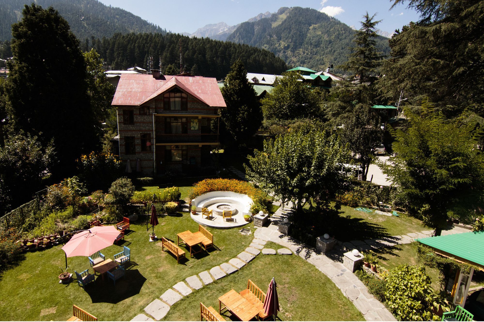 Johnson Lodge & Spa Manali  Ngoại thất bức ảnh